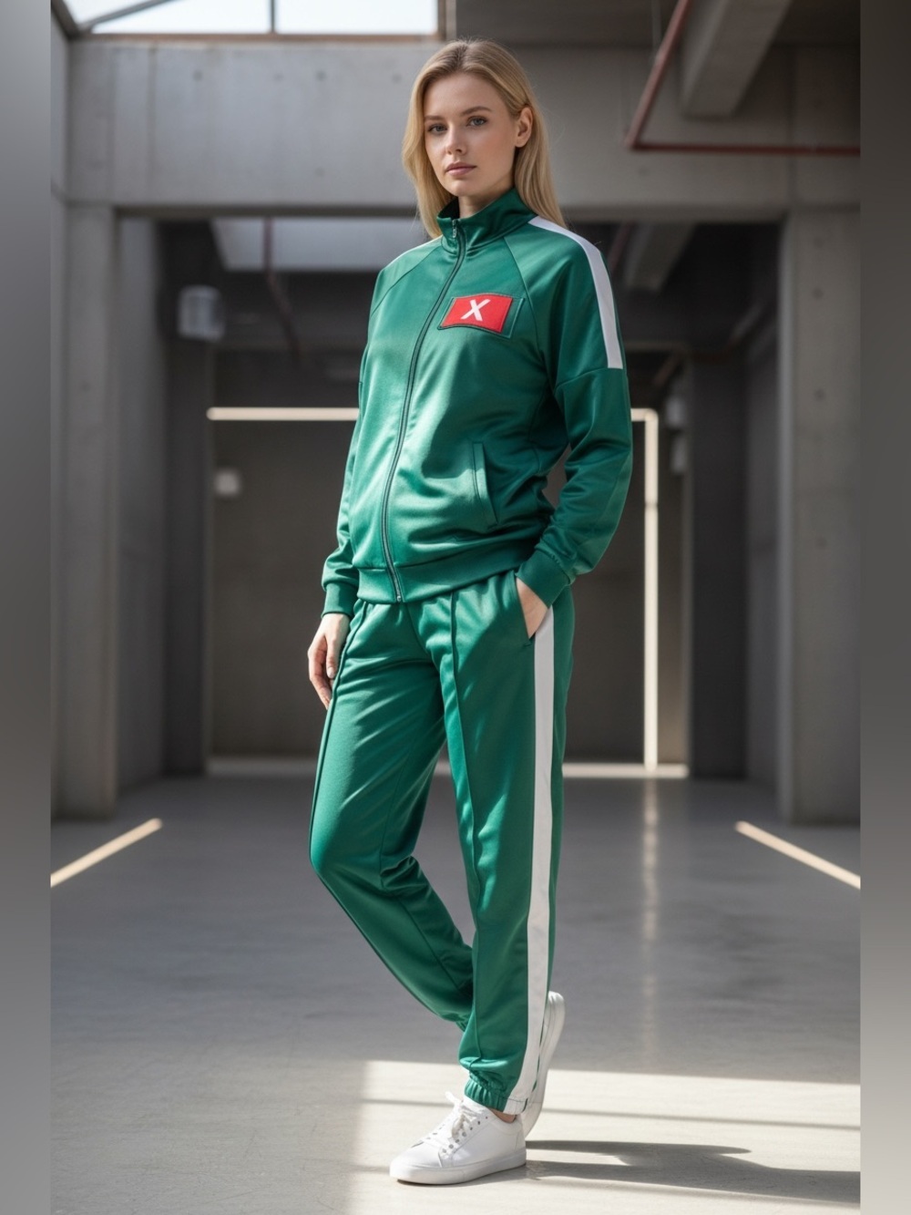 Spirit Halloween Netflix Squid Game Player Track Suit Costume Adult XS